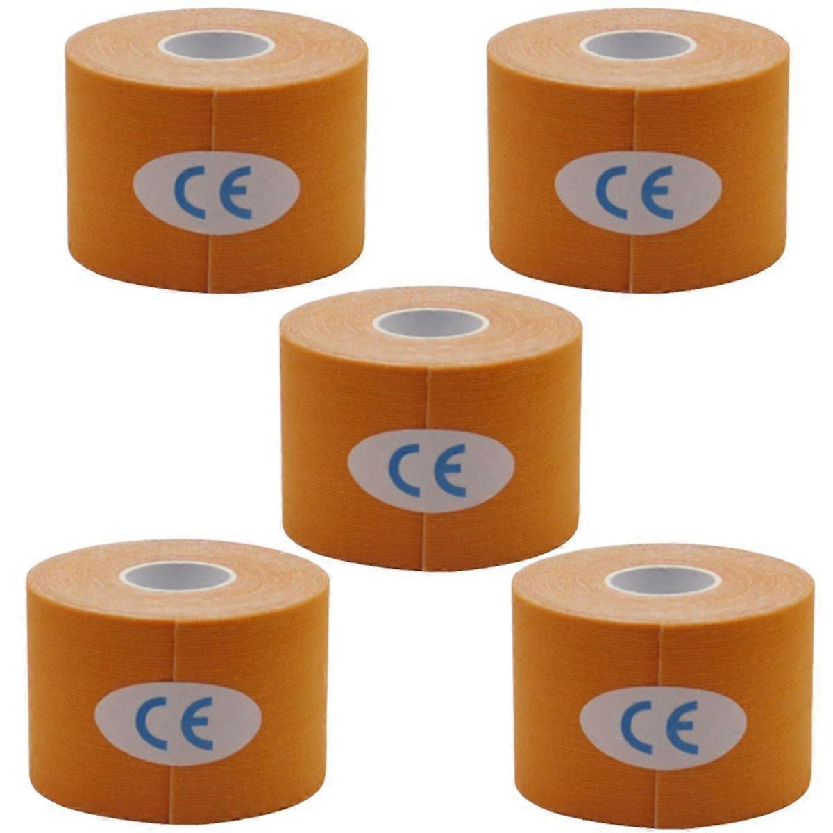 Orange 5cps 5cmx5cm Elastic Bandage, ,Patch, Muscle Patch