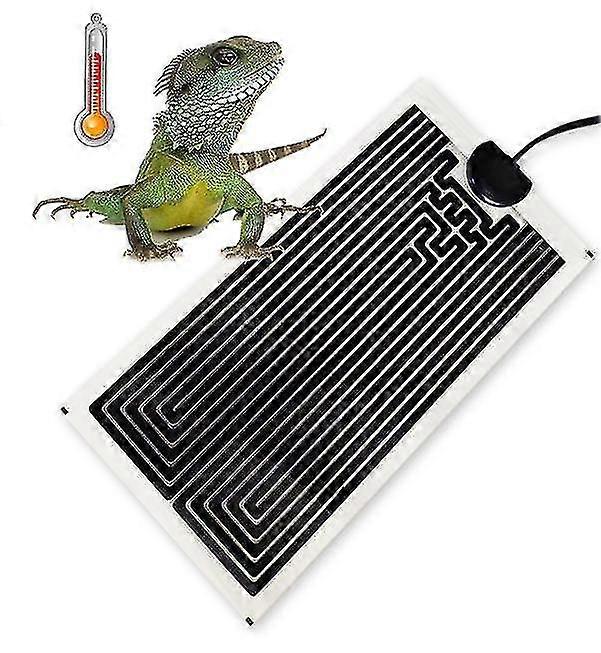 Tapis chauffant pour vivarium pour reptiles avec contrôleur de thermostat Chauffage pour animaux de compagnie Chauffage chaud Pad_Gift