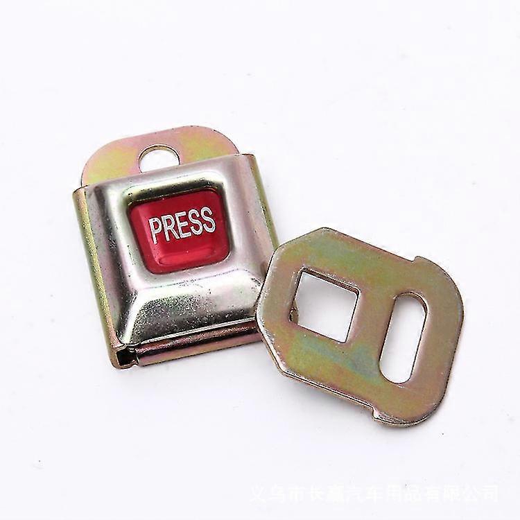 قفل الحديد مشبك التعبئة مشبك حزام الأمان الحديد مشبك البضائع ملزمة مشبك ربط ملحقات الجهاز