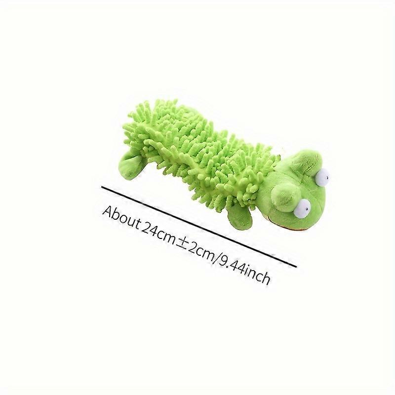 Super Fun Plush Dog Toy with Invigorating Squeaker - Durable chew & Molar Trainer for Excited Puppies - Nurtures Playtime and Dental Health