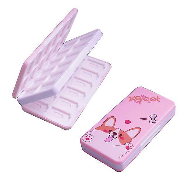 48 In 1 For Nintendo Switch Oled Lite Accessories Cute Game Card Case Sd Cards Pink Shell Switch Storage Box For Nintendo Switch - Cases