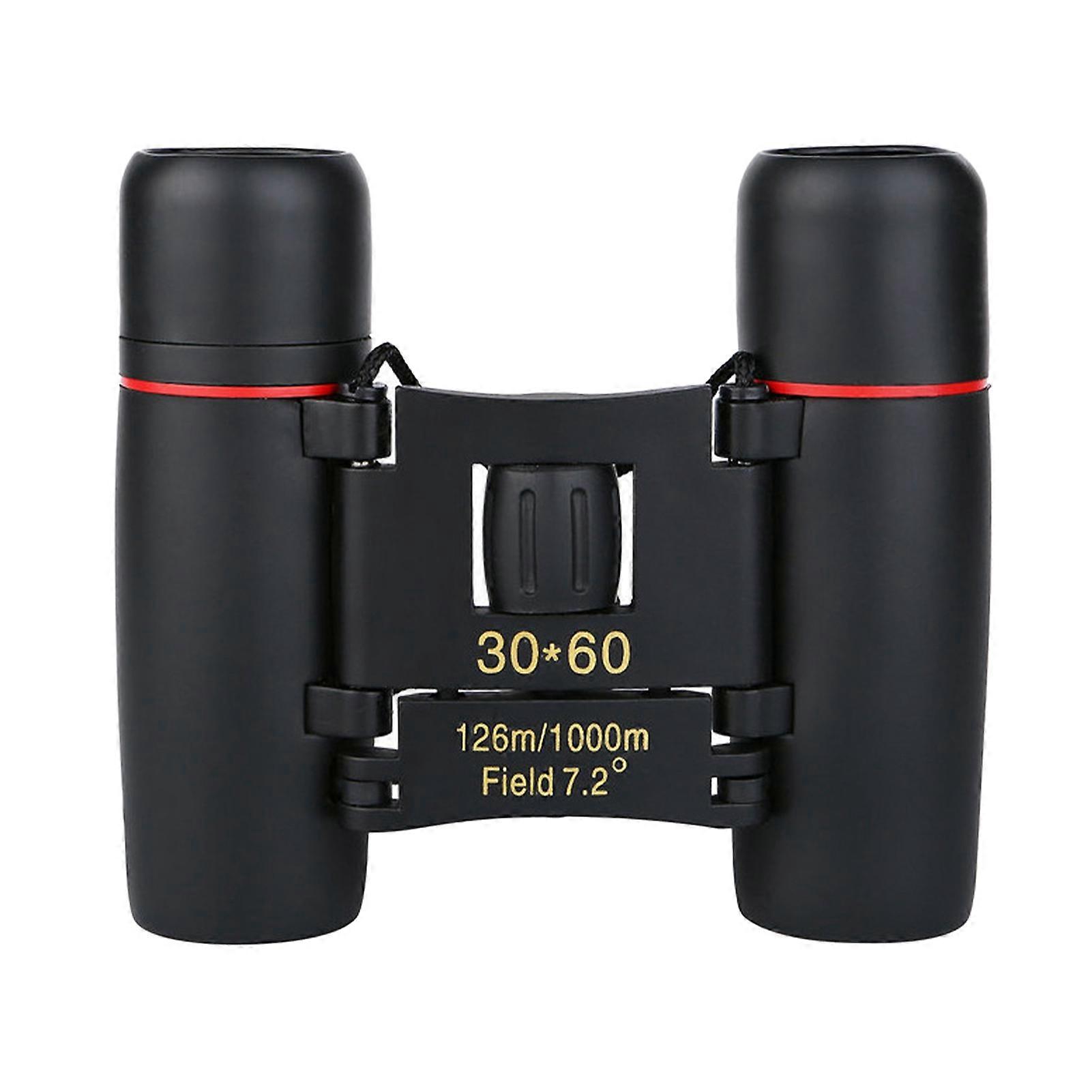 Mini Binoculars 30x60 High Definition Portable Telescope for Low Light Night Vision