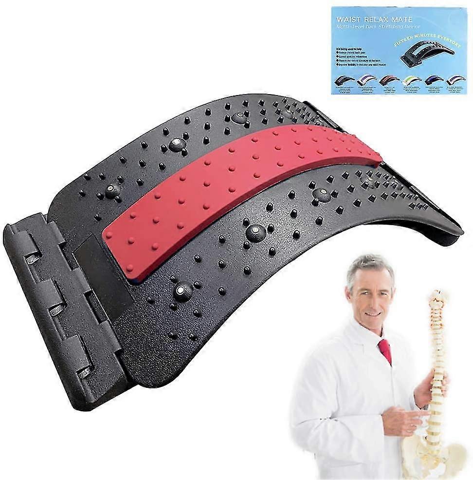 back stretcher device - magic lumbar support device -3 adjustable