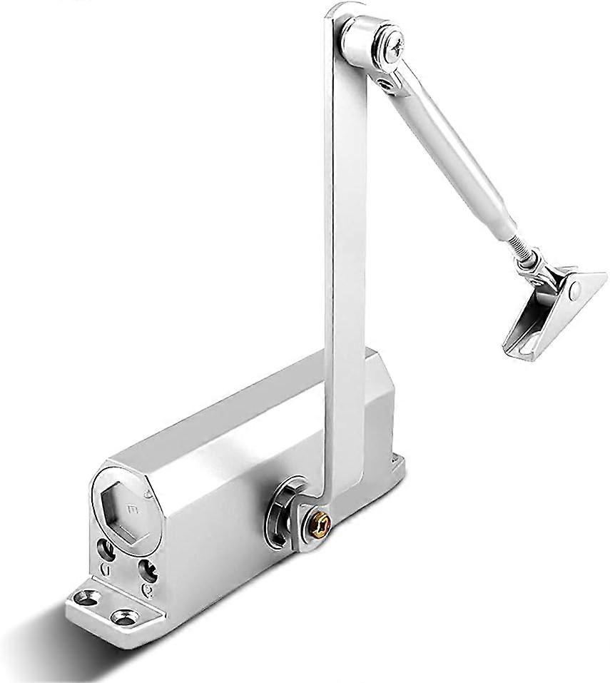 Automatic door closer with blocking function, spring for doors from 45 to 65 kg
