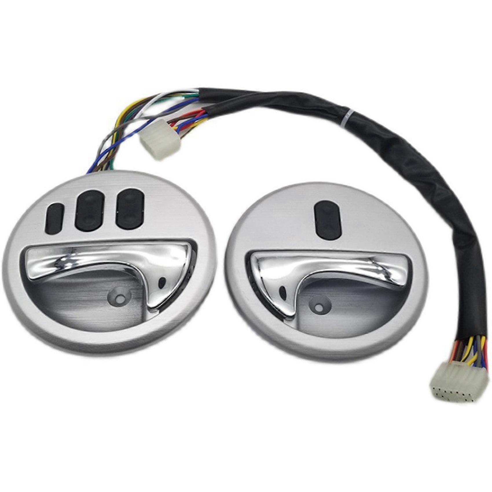 1pair Electric Glass Inner Door Handle Switch Assembly For 5008 T200 Front Left+right Buttons