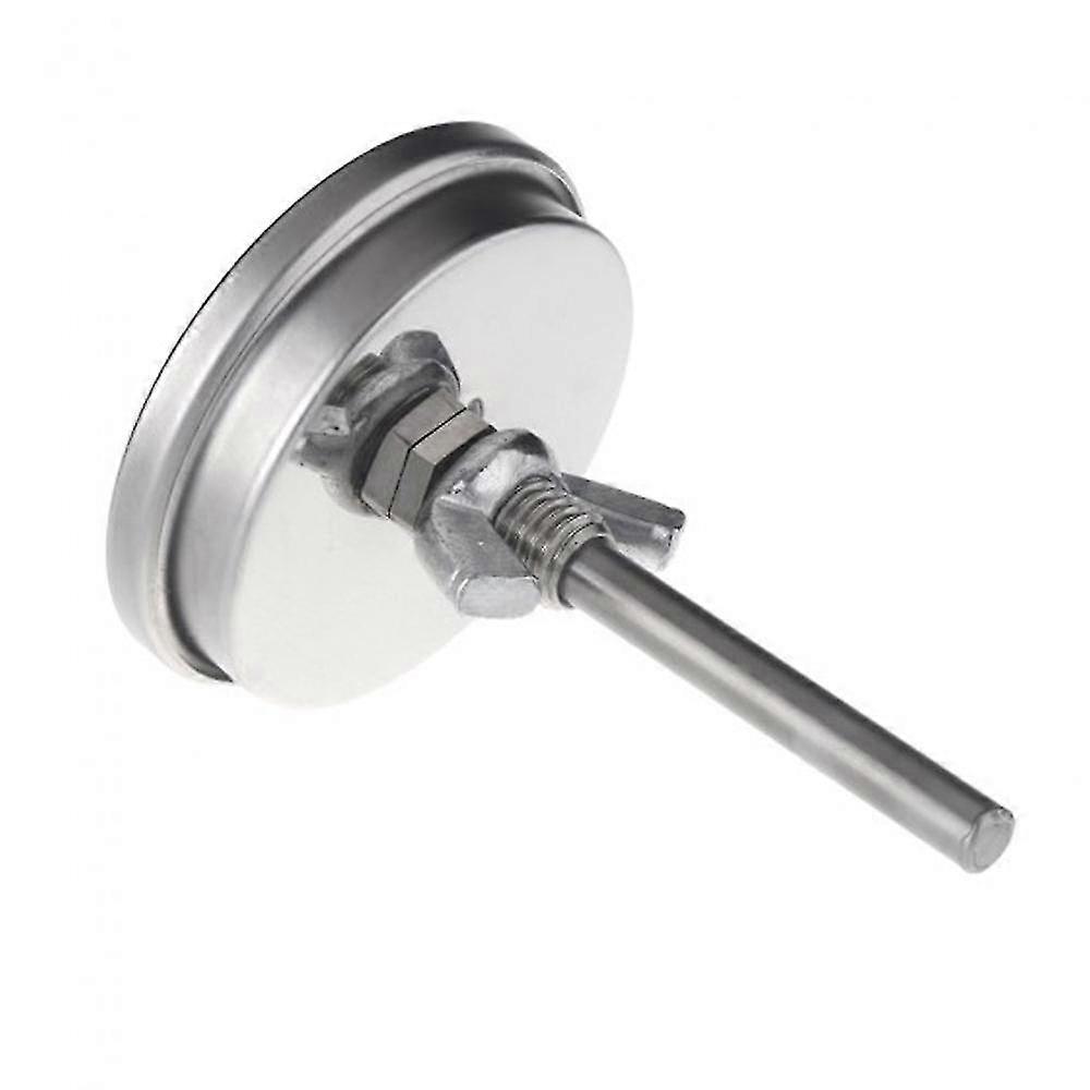 Barbecue Smoker Pit Grill Thermometer Temperature Gauge With Dual Gage-xdd