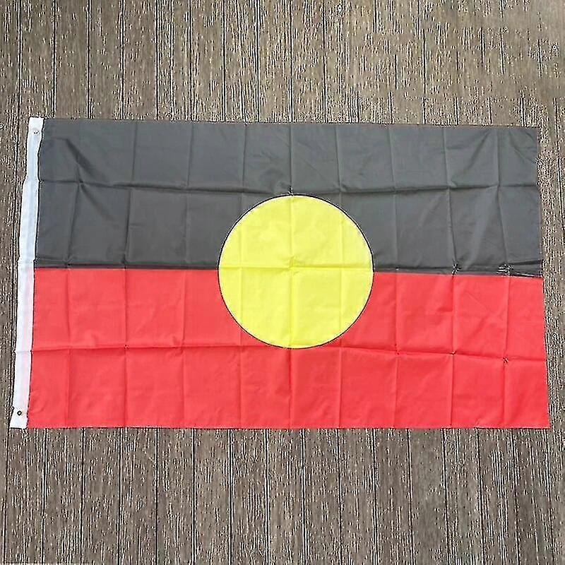 90x150cmcustom  Flag  Australian Aboriginal Flag Outdoor Polyester Flag