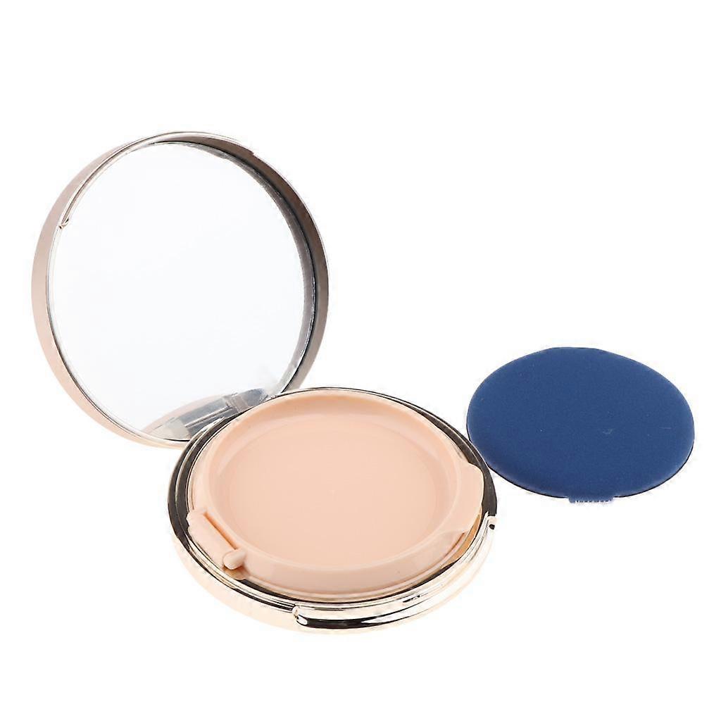 Makeup Tool Air Cushion BB CC Cream Foundation Empty Container & Vanity Mirror