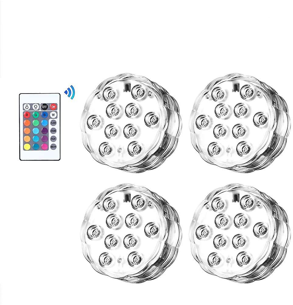 Led Submersible Lights With Remote Control