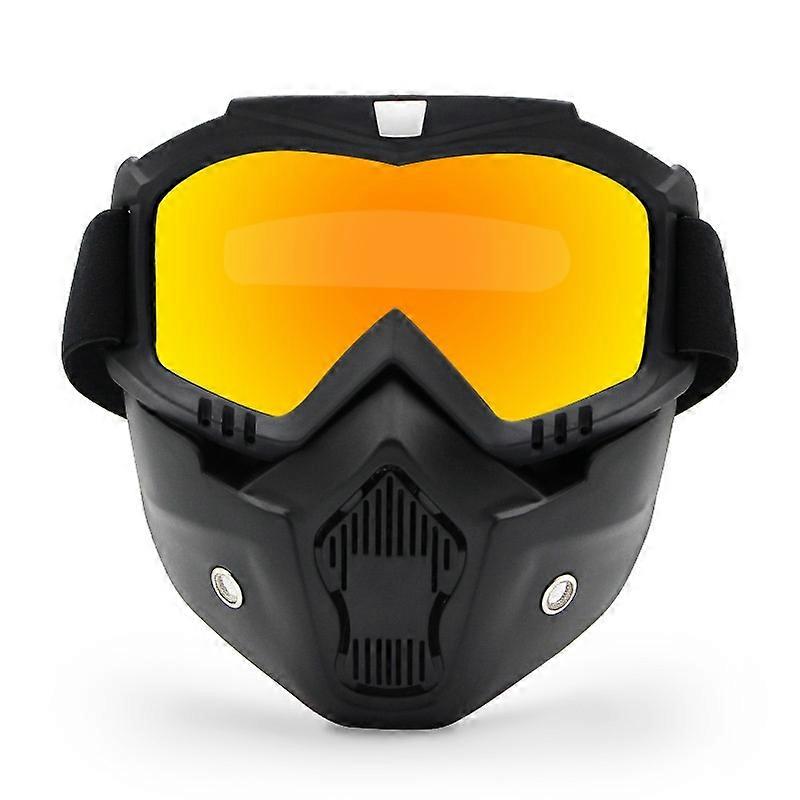 Cycling Riding Motocross Sunglasses Ski Snowboard Eyewear Mask Goggles Helmet Tactical Windproof Motorcycle Helmet Glasses Masks