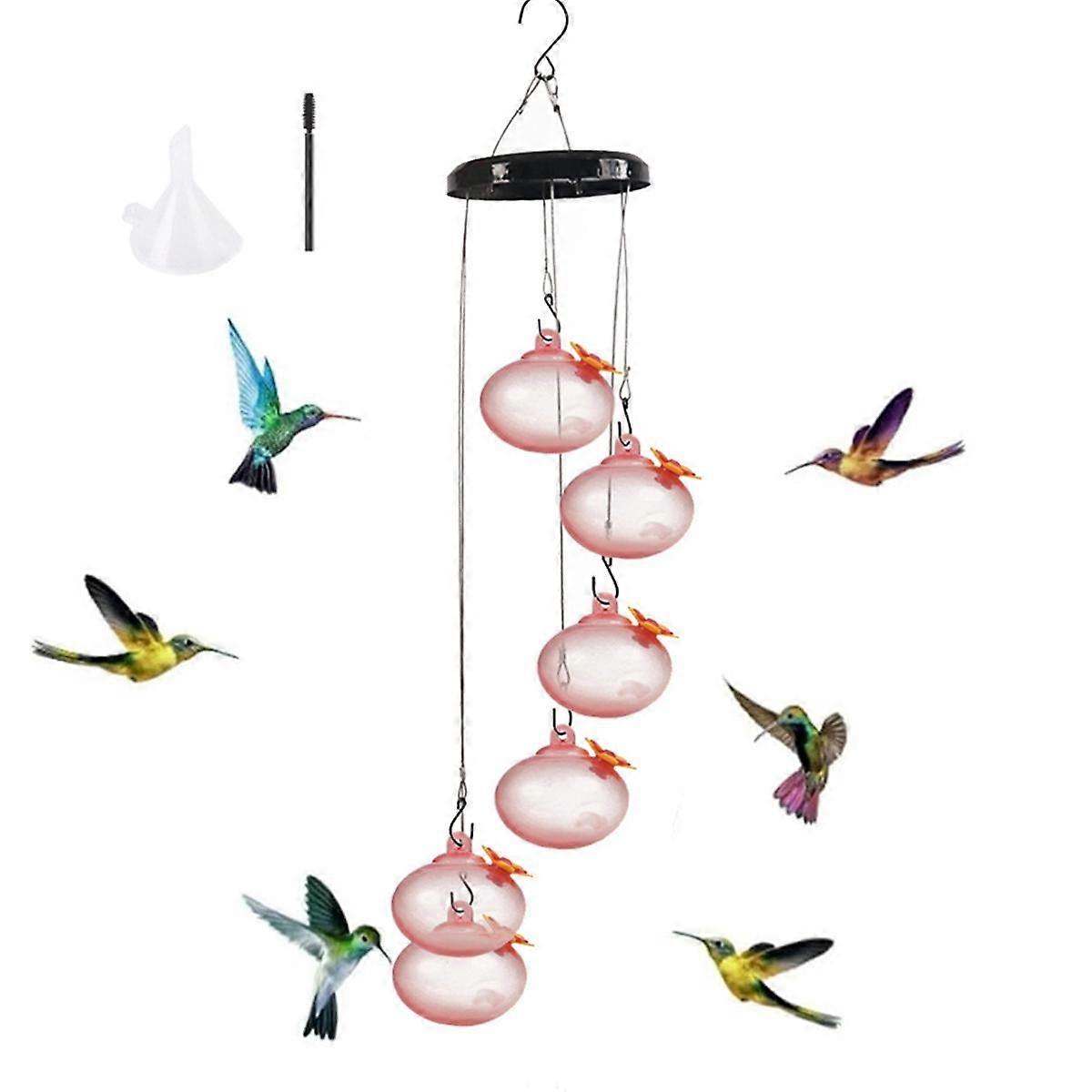 Charming Wind Chimes Hummingbird Feeders Charming Wind Chimes Hummingbird Feeders Windchime Hummingbird Feeder,B