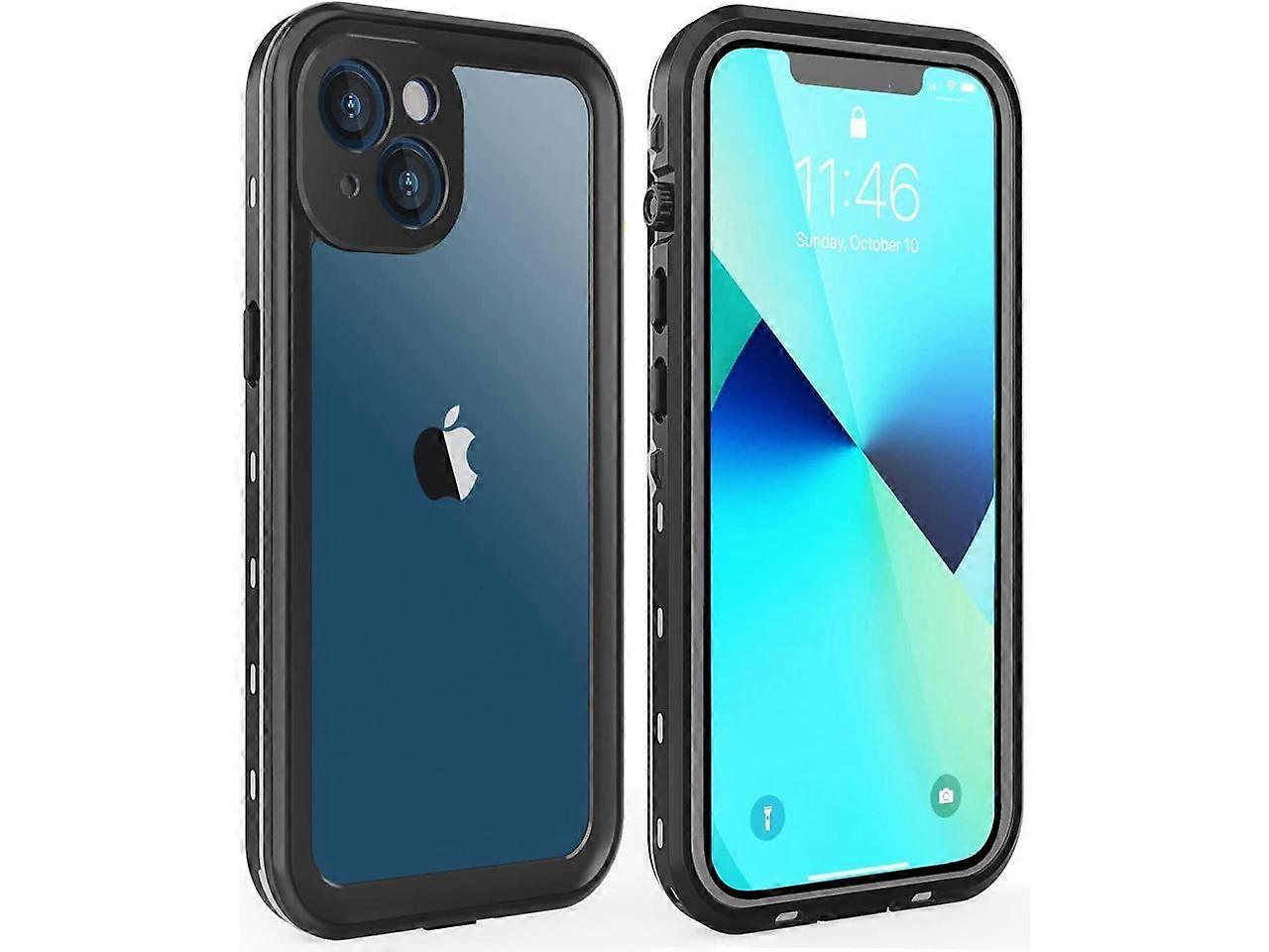 For iPhone 13 Case Waterproof Shockproof Dustproof Full-Body with Built-in Screen Protector,Underwater Full Sealed Cover Protective for iPhone 13 6.1 