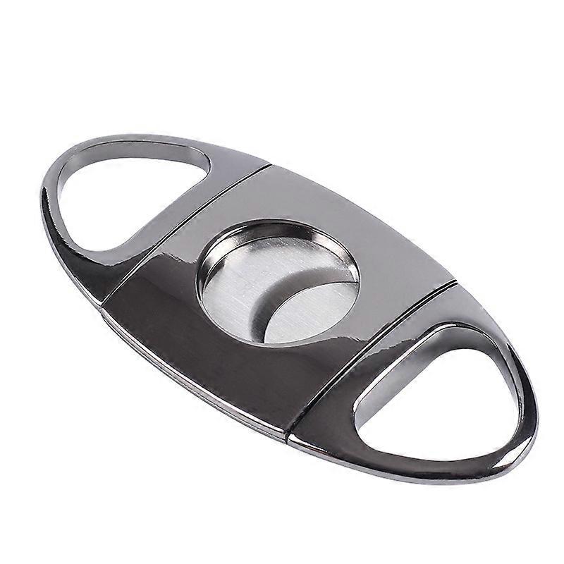 Silver color Stainless Steel Cigar Cutter