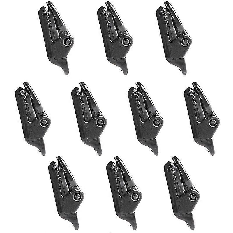 40pcs Awning Tarp Fixing Clips, Locking Clips Tarp Clips Plastic Linoleum Tent Canvas Clips for Awning Tarp, Tarp Clamps