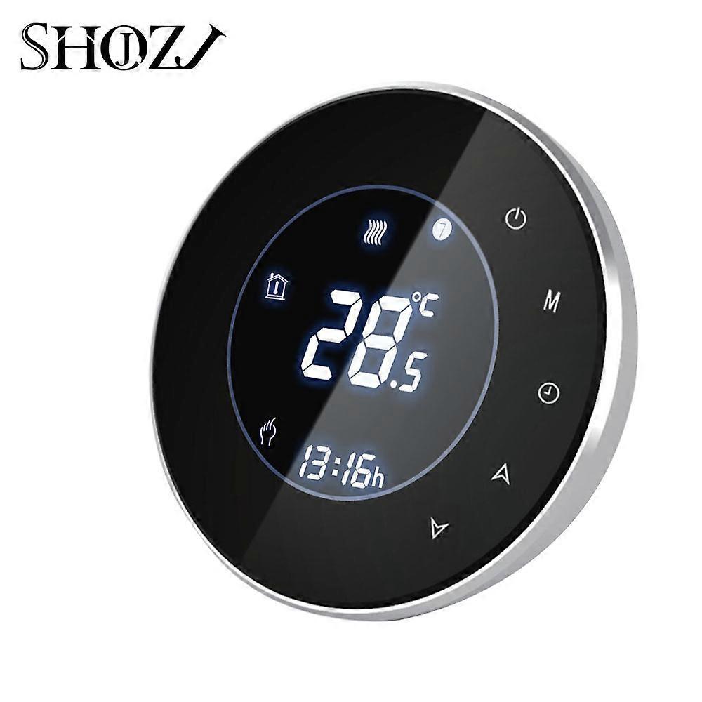 Smart WiFi Touch Thermostat Temperature Wireless Controller for Gas Boiler/Water/Electric Floor Heating Water Works Smartthings