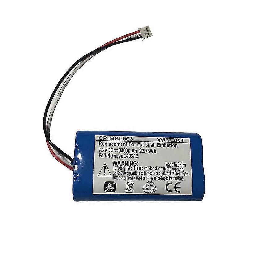 xjSuitable For Marshall Marshall Emberton Bluetooth Audio Battery Pt18650-2s