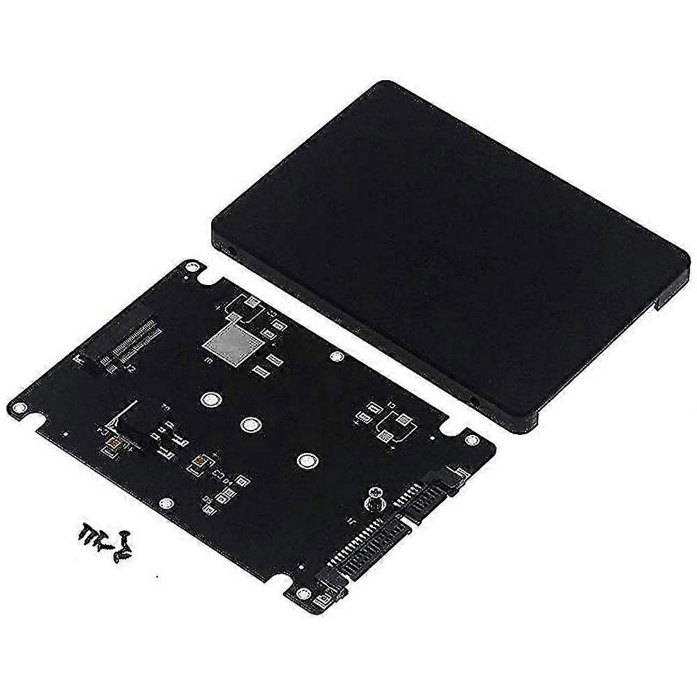 M.2 NGFF To 2.5 inch SATA SSD/MSATA To SATA Adapter Card Case (B key For PC Adapter M2 +M Desktop Socket NGFF )