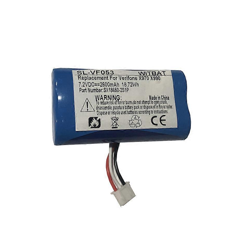Already tested Applicable To Huilfeng Verifone X970 X990 Pos Machine Battery Sx18650-2S1p