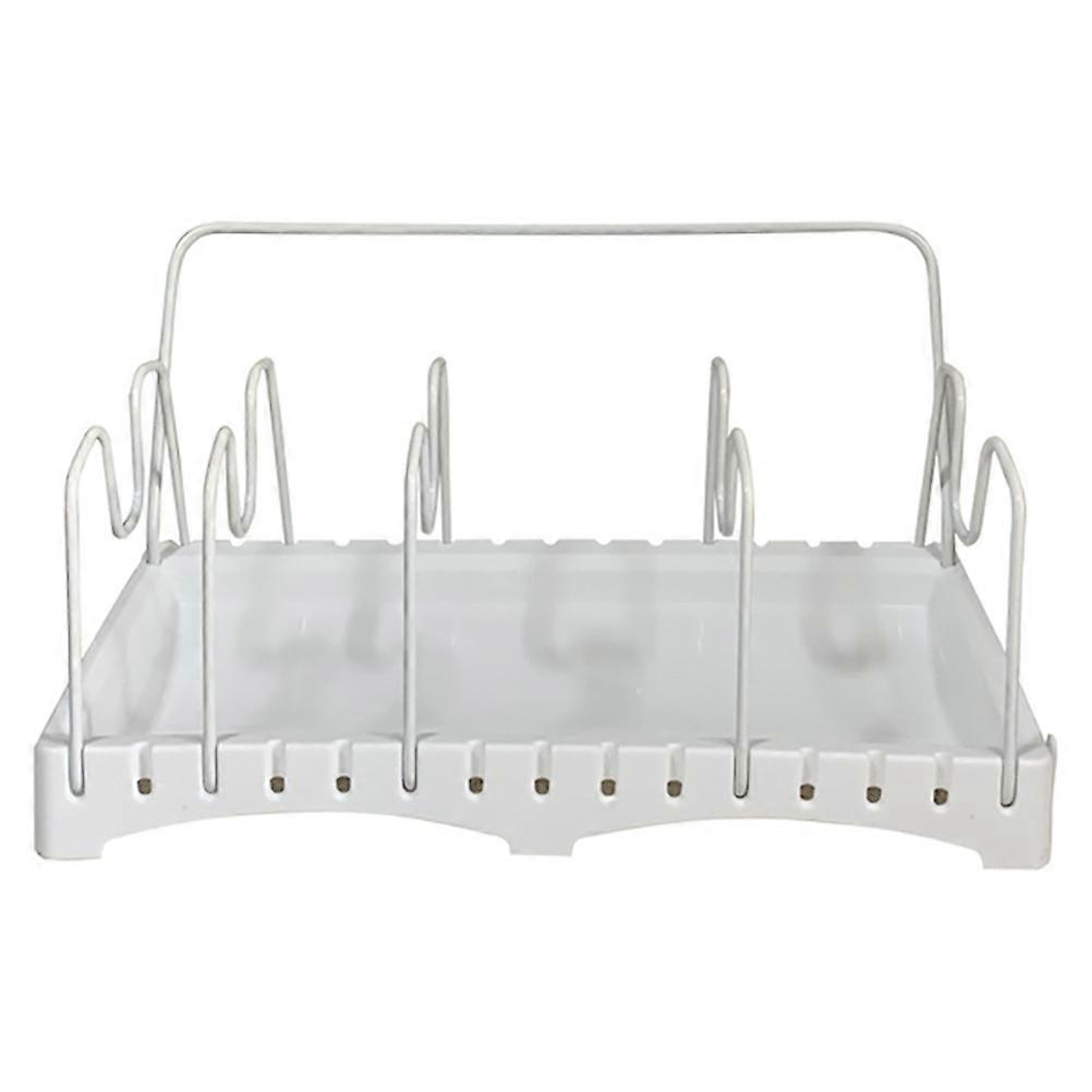 1Pc Multifunction Tableware Storage Holder Kitchen Pot Cutting Board Rack