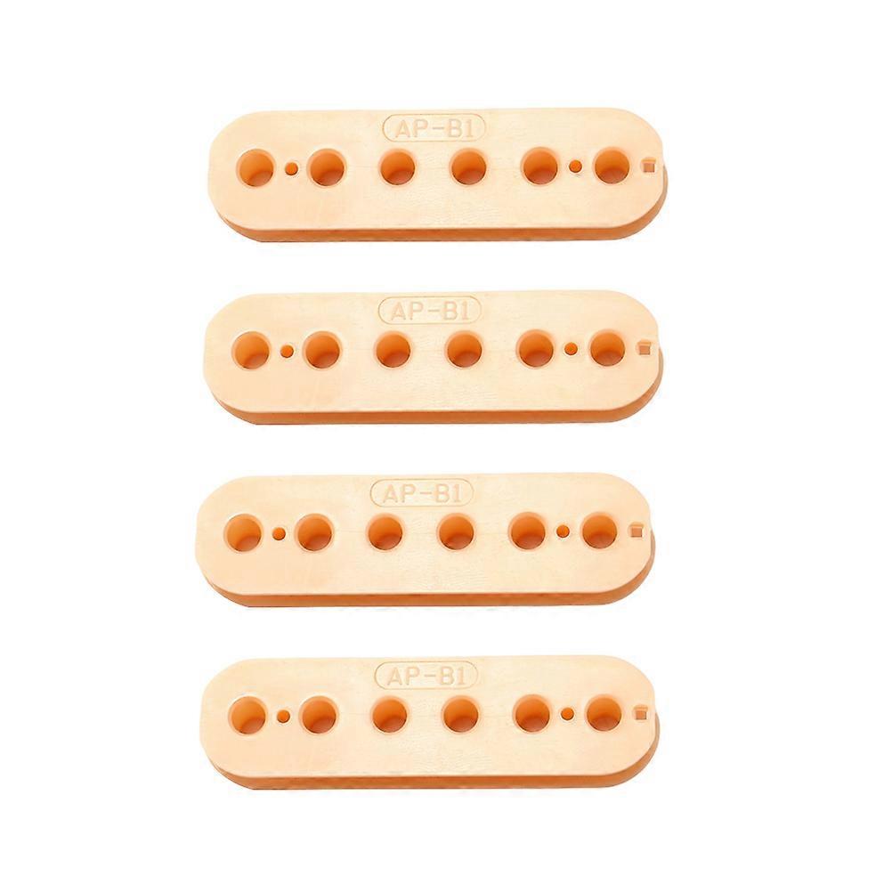 4 st Gitarr Tillbehör Pickup Cover Humbucker Cover Gitarrrem Pickup Slug Bobbin