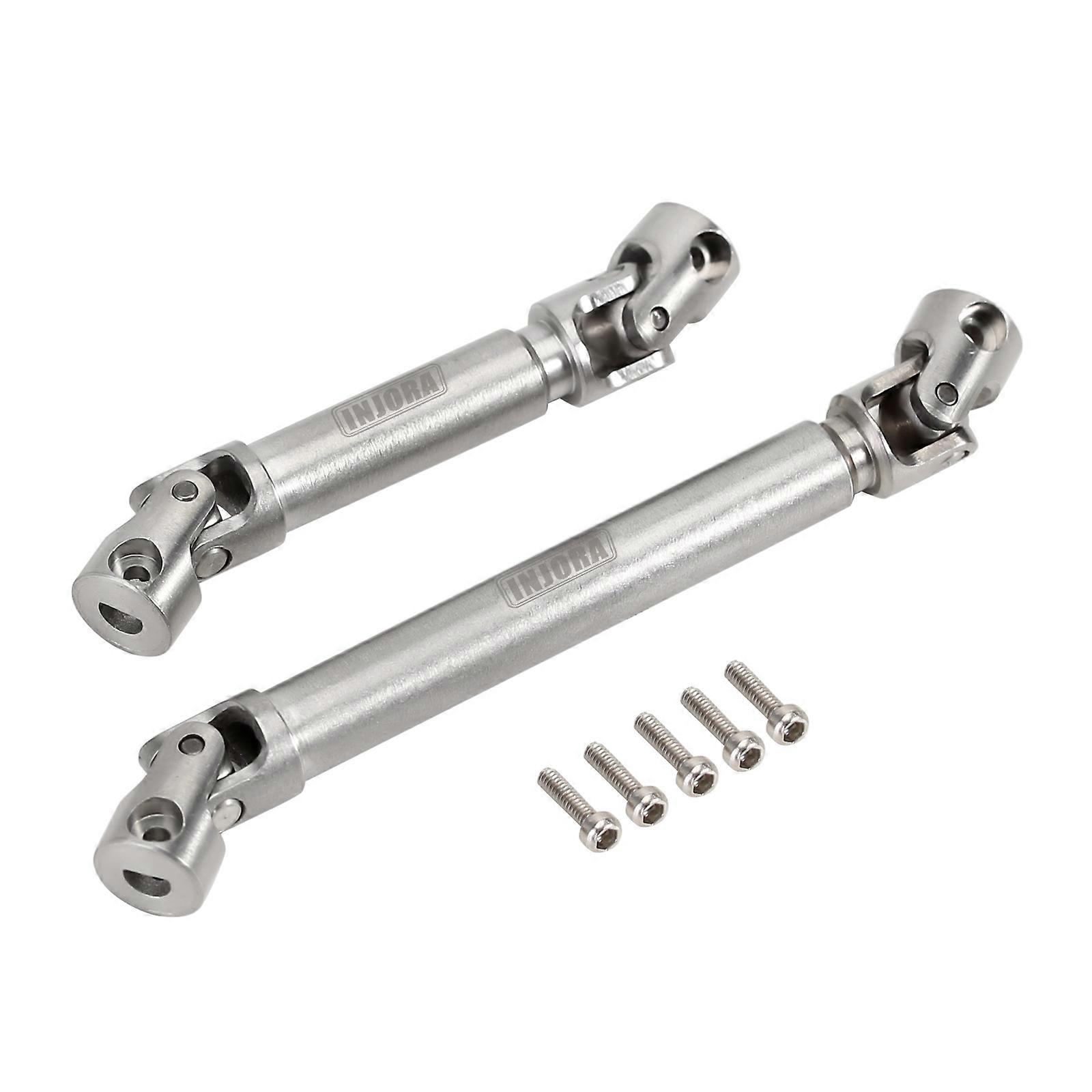 D-Shaped Center Drive Shaft Stainless Steel for 1/24 RC Crawler Axial SCX24 Jeep Gladiator AXI00005 Upgrade Parts