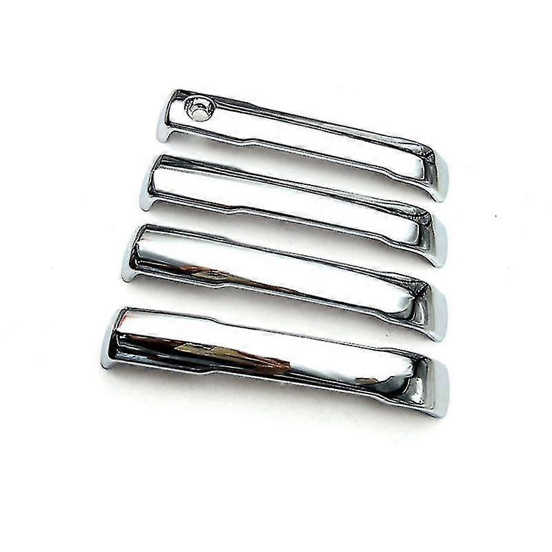 4pcs Abs Chrome Silver Car External Side Door Handle Cover For Sequoia 2023+