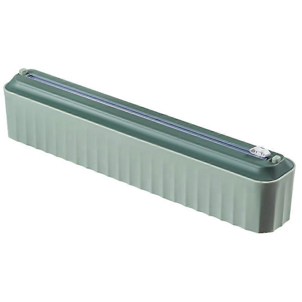 Magnetic Refillable Plastic Wrap Cutter Multipurpose Plastic Wrap Dispenser