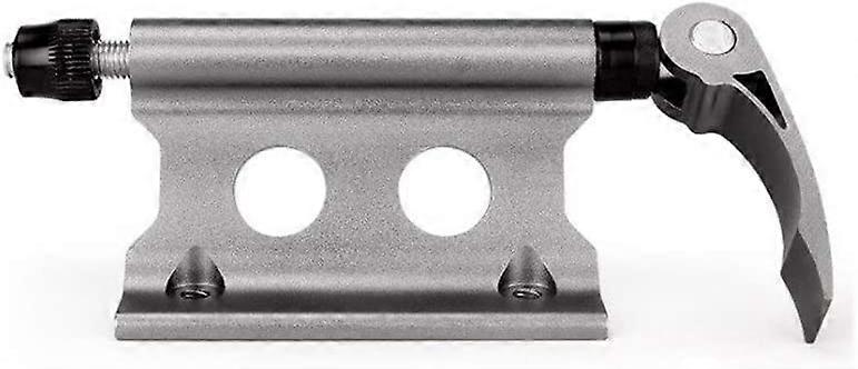 Quick Release Fork Mount, Bike Block Fork Mount Aluminum Alloy Quick Release Bicycle Front Fork Fixed Clip Luggage Rack
