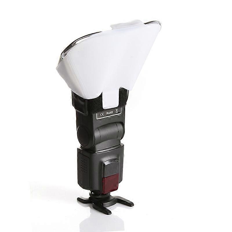 Diffuseur universel de rebond de flash de flash avec 3 cartes de réflecteur de couleurs