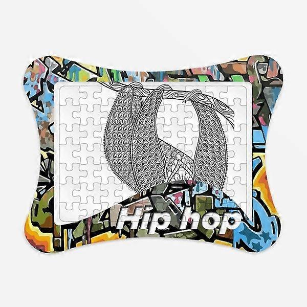 الحيوان الدهون بطيئة صورة الفن ديكو أزياء لغز بانوراما لعبة الهيب هوب ورقة المجلس