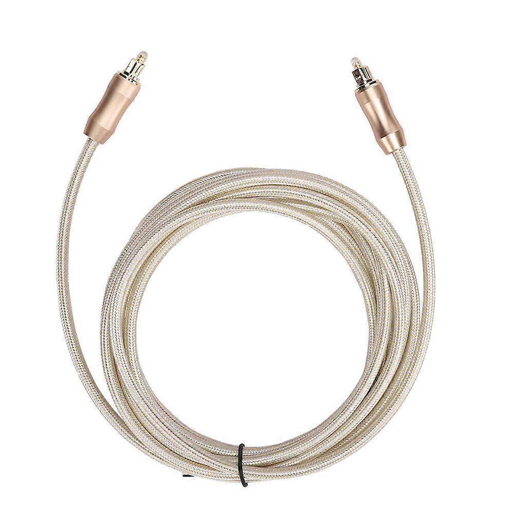 SPDIF for Toslink Optical Fiber Square Port Audio Cable for Power Amplifier Audio Decoder3 meters