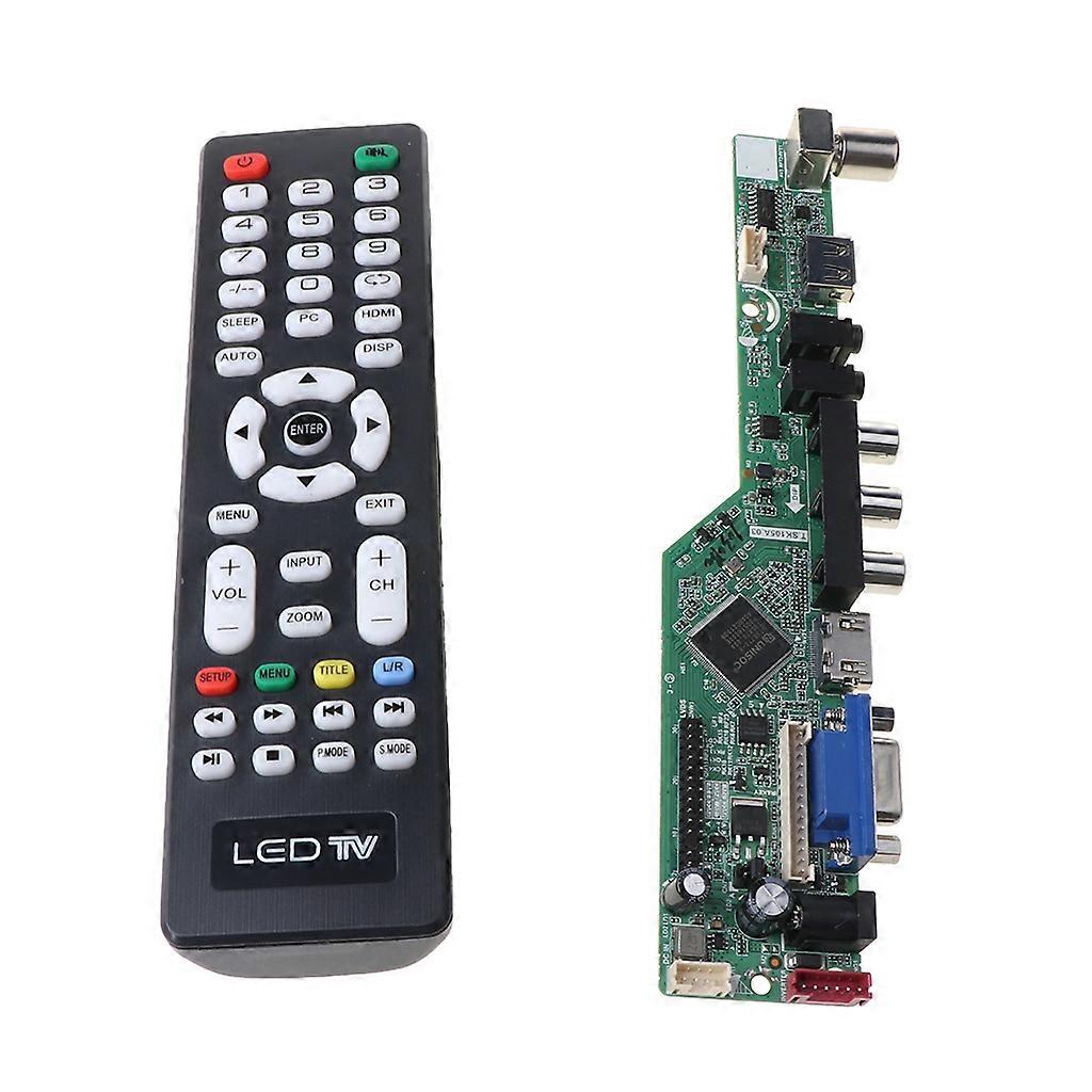 Universal LCD Controller Driver Board Kit V29 AV TV VGA HDMI-compatible USB
