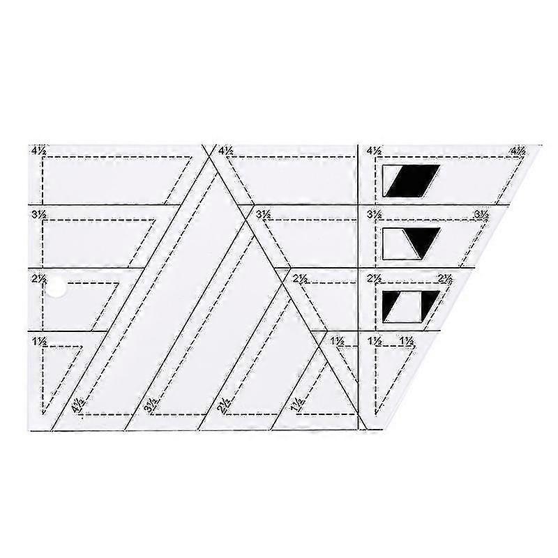 Ladder Ruler Transparent Acrylic Ruler
