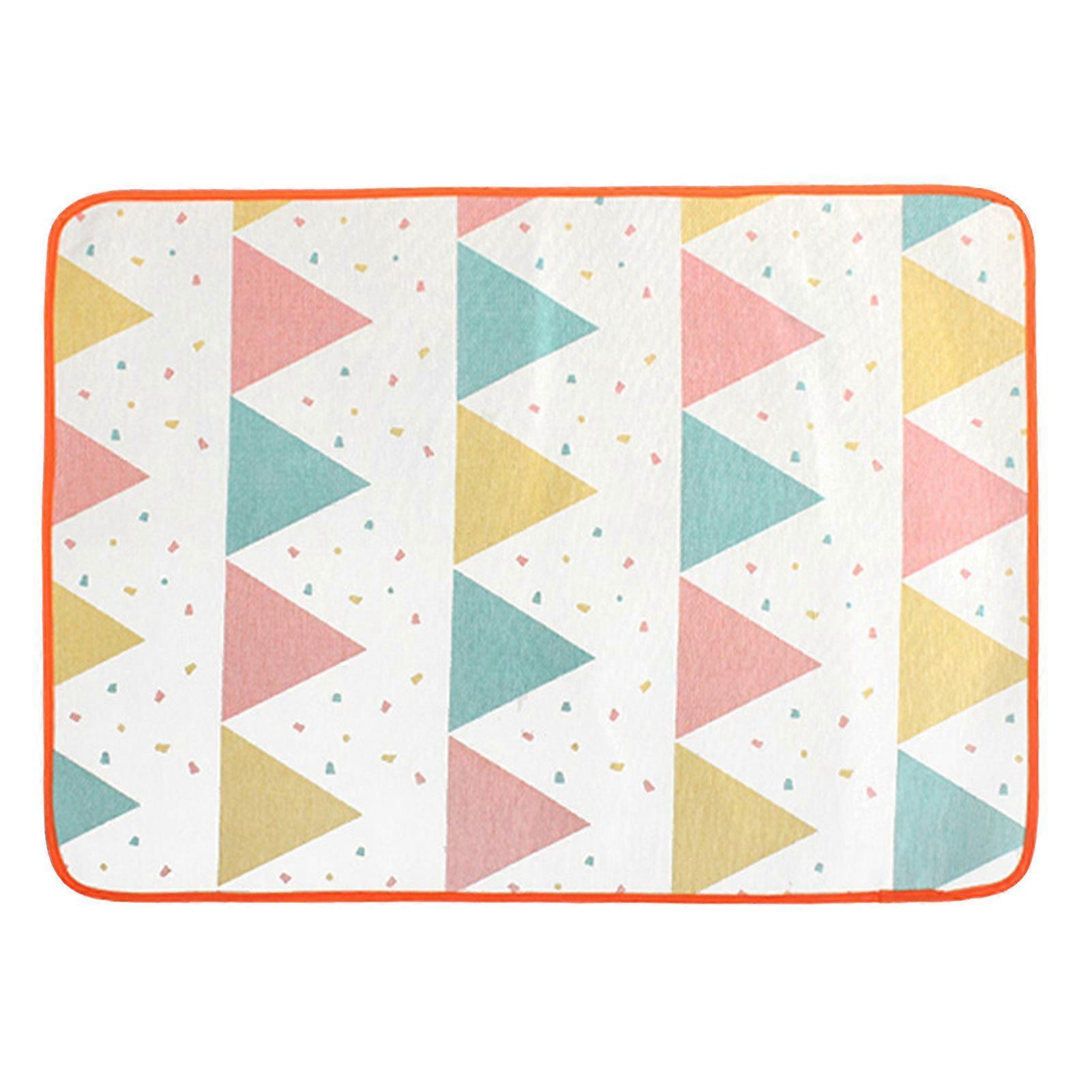 Dog Pee Pads Washable Reusable Super Absorbent Thickened Non Slip Breathable Puppies Training Pads for Summer Coloured Flags 35x45cm/13.78x17.72in