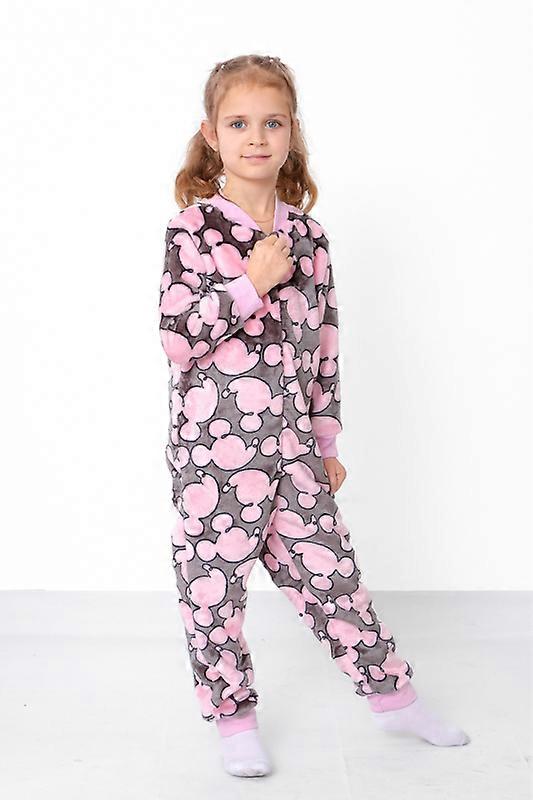 Girls’ Romper Pajama – Warm, Stylish & Easy Closure, Winter, HC 6167-035-5