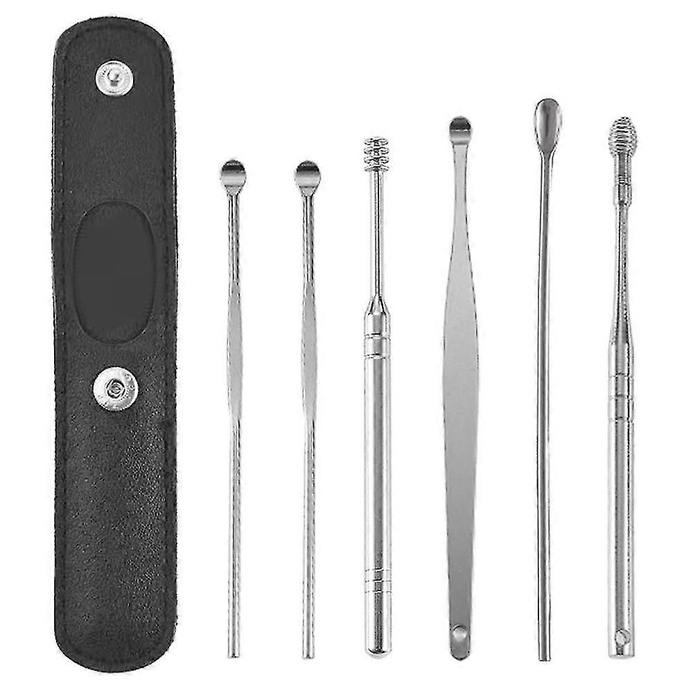 Ear Tool Stainless Steel, Tool Stainless Steel Tool Spoon, Ear Cleansing Tool Set