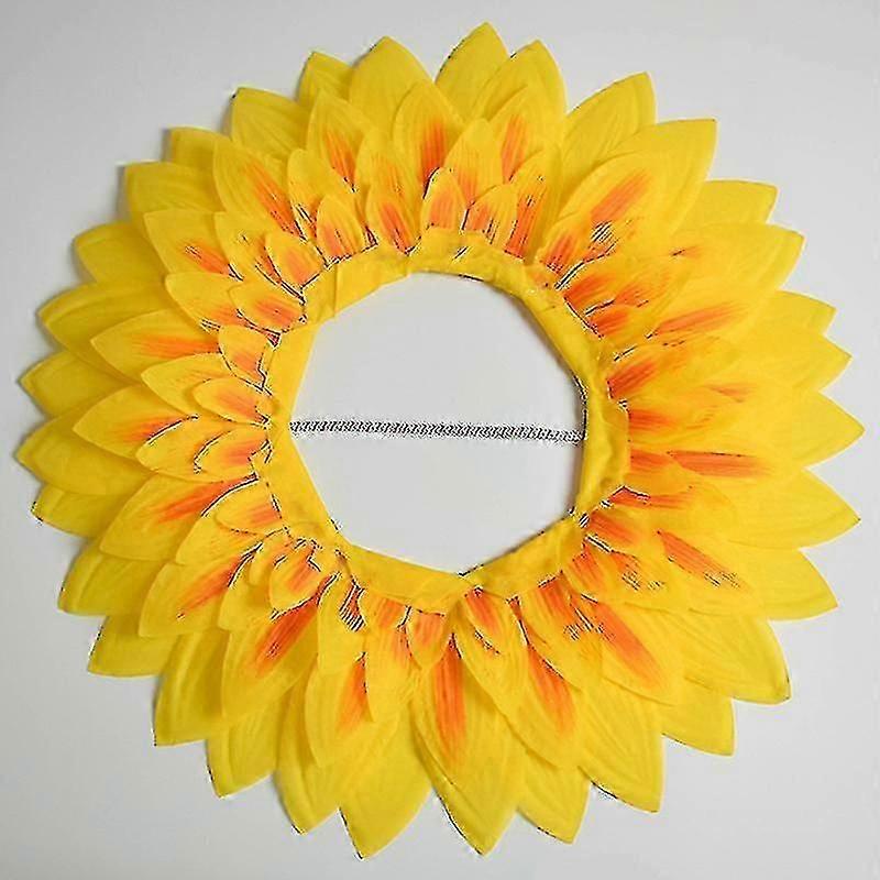 Sonnenblume Kopfbedeckung Spaß Performance Requisiten, Hüte, Partys, Ferienspiele