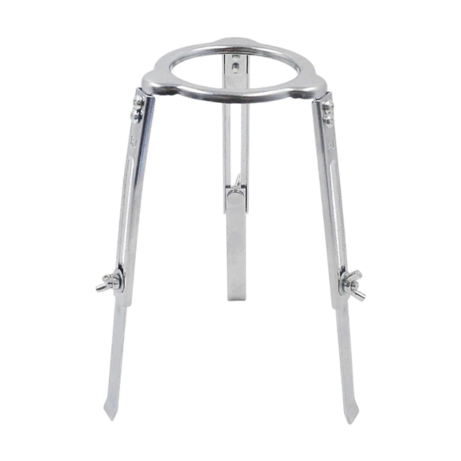 Chemistry Lab Adjustable Tripod Sturdy Accessories Simple Assembly Removable Iron Material