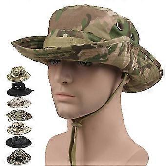Camouflage Tactical Cap Military Boonie Hat Us Army Caps Camo Men Outdoor Sports Sun Bucket Cap Fishing Hiking Hunting Hats Tw-YuJia