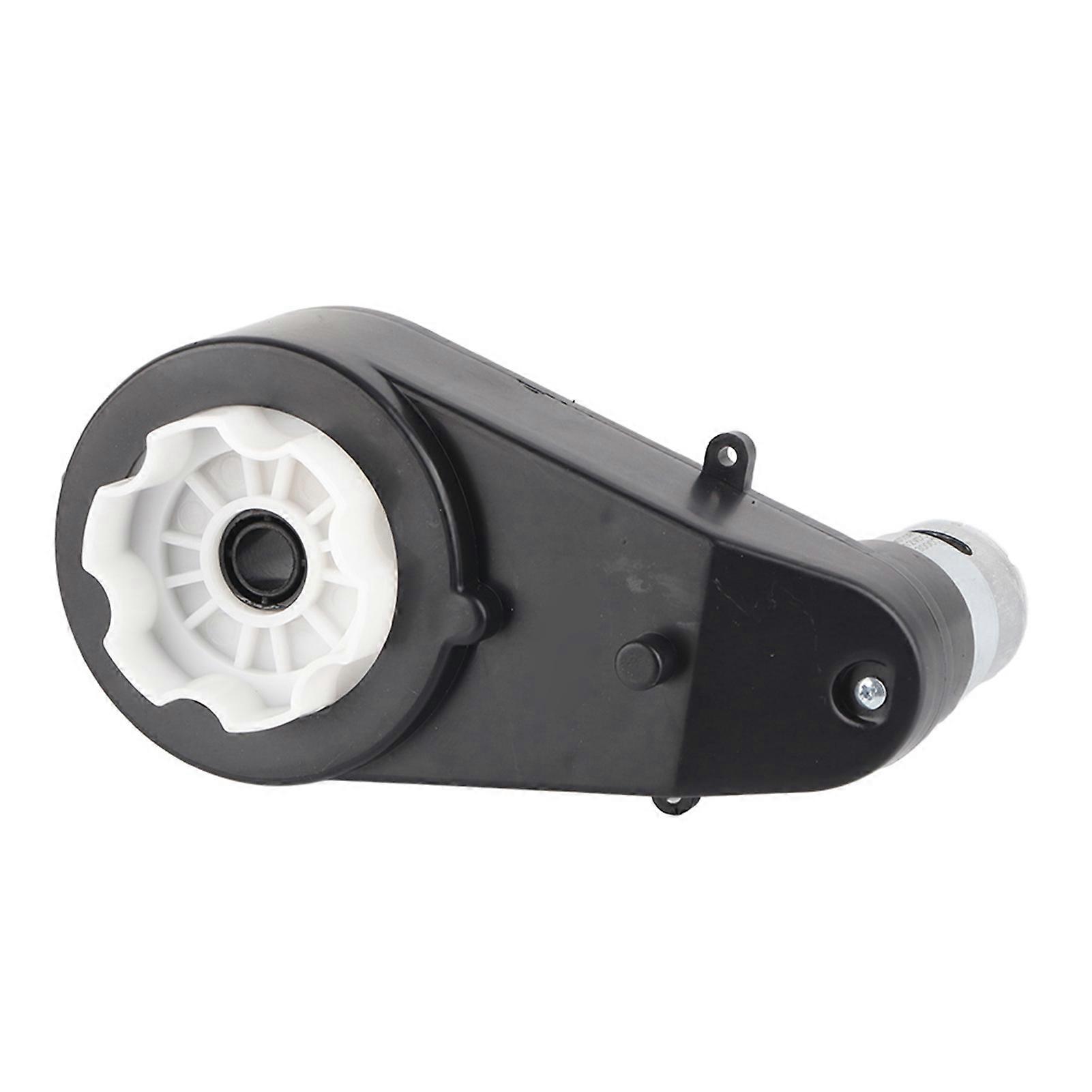 Kids Carriage parts, Toy Motor Gear Box, 20000/ 30000RPM 6V12V Toy Electric Motor Gear Box for Kids Carriage(12V 30000RPM) 1SZFC