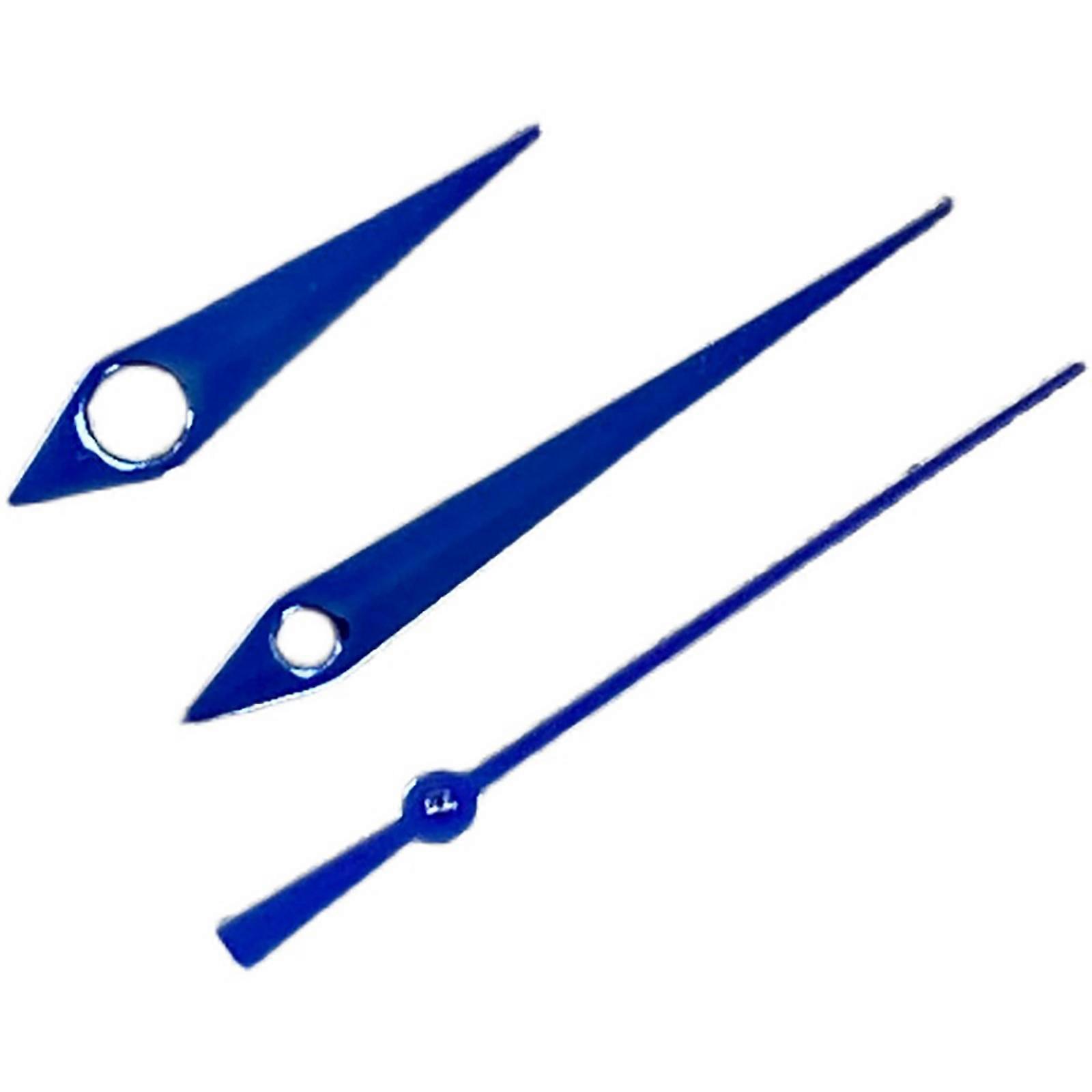 Watch Hands for NH35/NH36/4R/7S Movement Polished Surface Hands Watch Accessories (Blue)