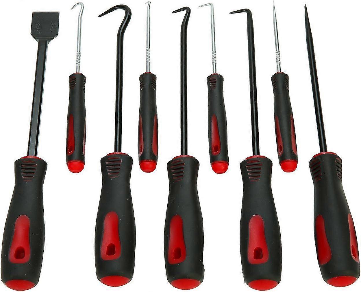 9pcs Universal Set of Hooks Needle and Scraper Joint Disassembly Assembly Tools