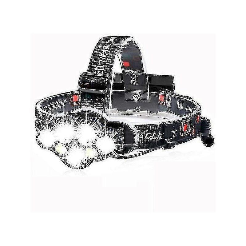 Adjustable Waterproof Rechargeable Headlamp for Outdoor Activities