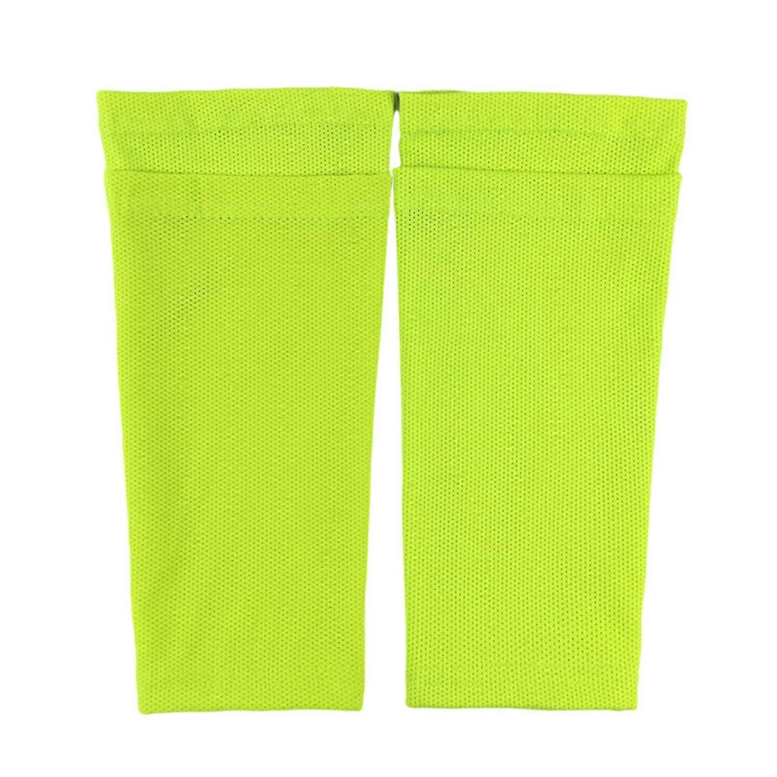 Calf Compression Sleeves for Soccer Shin Guards Leg Compression Socks with Lower Leg Splint Slot for