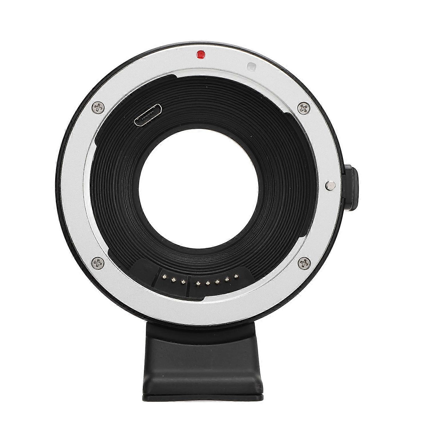 EF til FX-objektivadapter Autofokus USB Elektroniske metallkontakter EF EF S-objektivadapterring for F