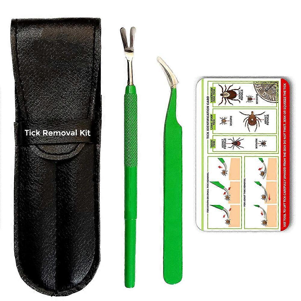 Tick Remover Kit rustfritt stål