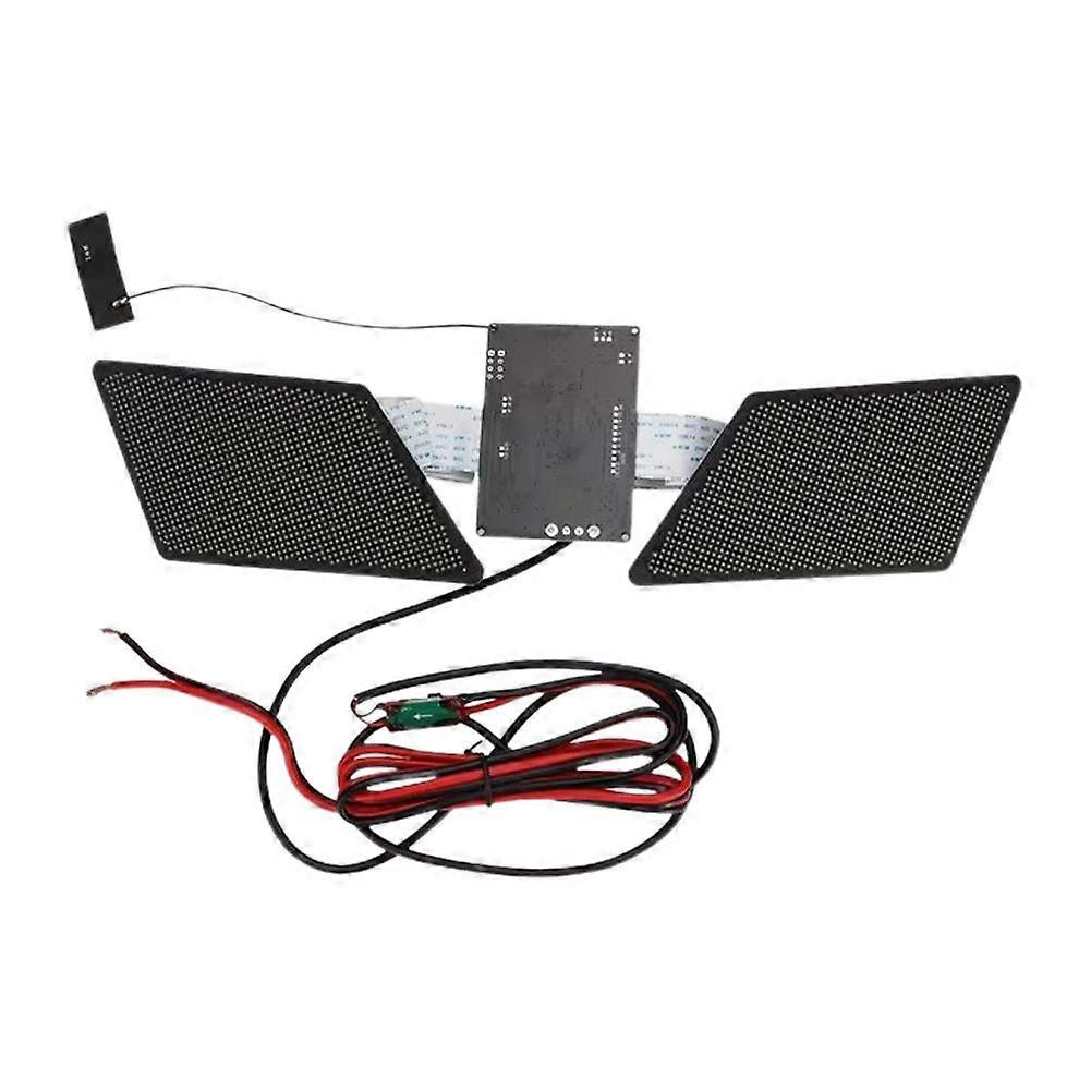 For LOYEYES App Controlled LED Eyes DIY Kit 100+ GIFs Text Editing 48x96 Pixel Display 5V/12V