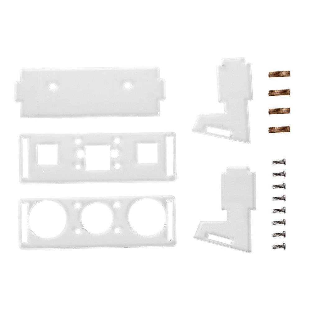 Acrylic Camera Bracket Stand Lightweight Accessories Fit for Raspberry Pi with Screw Bag