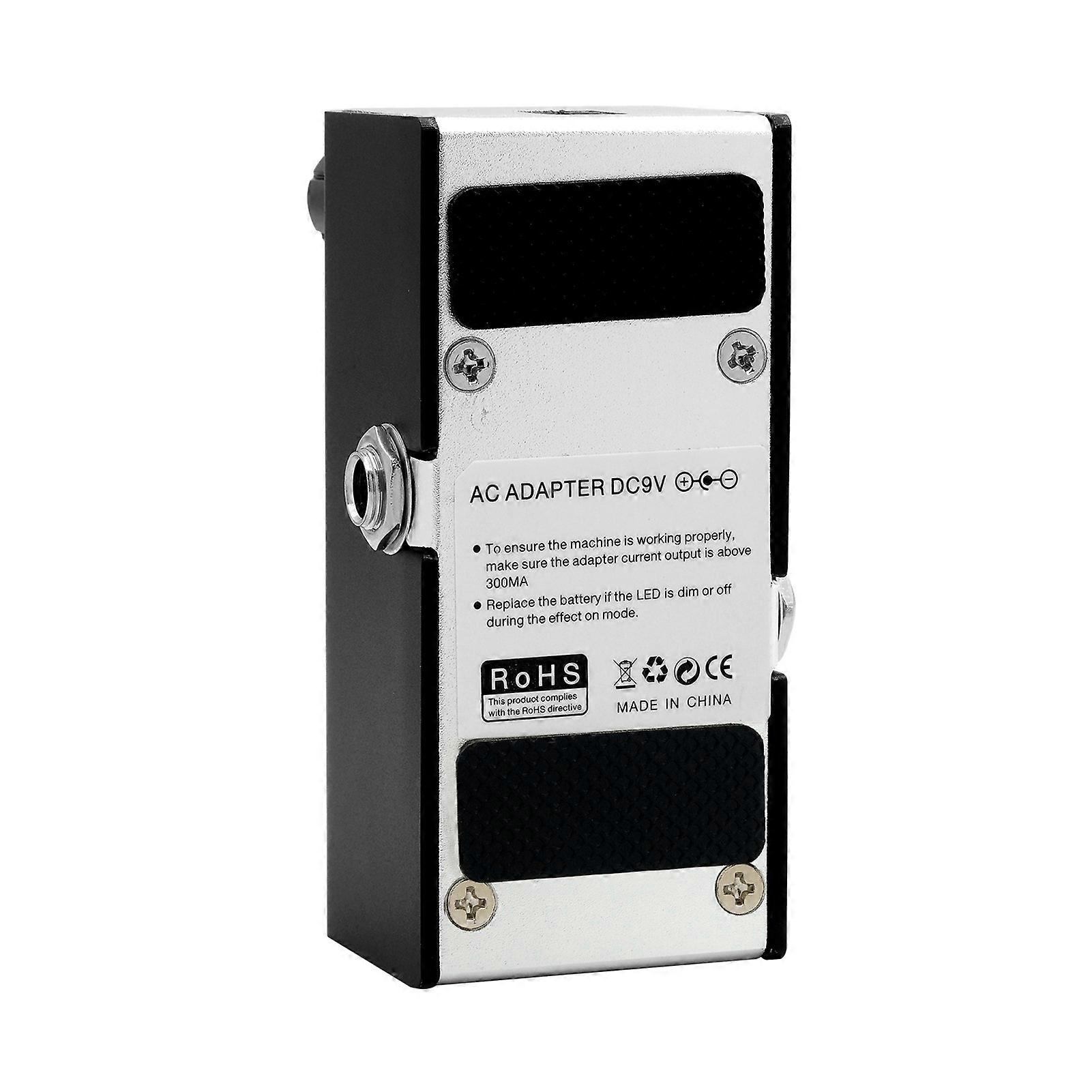 IRIN EF-02 Portable Effector Mini Single Electric Guitar Effect Pedal with True Bypass - Drive (Black)