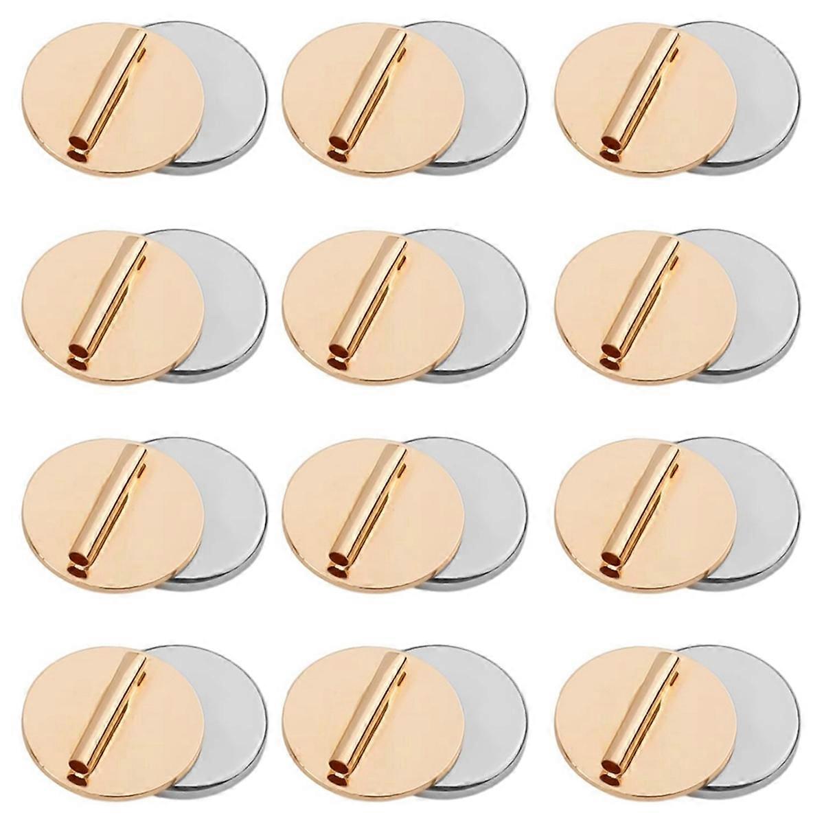 12Pc Pin Brooch Converter, Brooch Pin Converter for Scarf Hijab Shawl